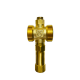 Brass Male 1 1/4'' Freeze Protection Valve with Air Vent for Integrated Heat Pump Systems – Anti-freeze Automatic Drain at 1–4°C
