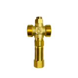 Brass 1'' Freeze Protection Valve with Air Vent for Heat Pump Systems – Automatic Drain Anti-freeze at 1°C Open / 4°C Close