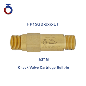 Brass G1/2'' Male Instant Hot Water Valve Check Valve Built-in for Self-Actuated Temperature Control Zero Cold Water – Automatic Flow Control at 33–39°C, Enables On-Demand Hot Water in Homes and Commercial Buildings