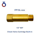 Brass G1/2'' Male/Female Instant Hot Water Valve for Self-Actuated Temperature Control Zero Cold Water – Automatic Flow Control at 33–39°C, Enables On-Demand Hot Water in Homes and Commercial Buildings（副本）