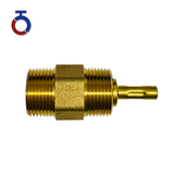 Winning 3/4'' NPT Brass Anti-Freeze Valve for R744 (CO₂) Heat Pumps & Flat Plate Collectors – Opens at 1°C to 4°C or 3°C to 6°C Self-Actuated Automatic Drain